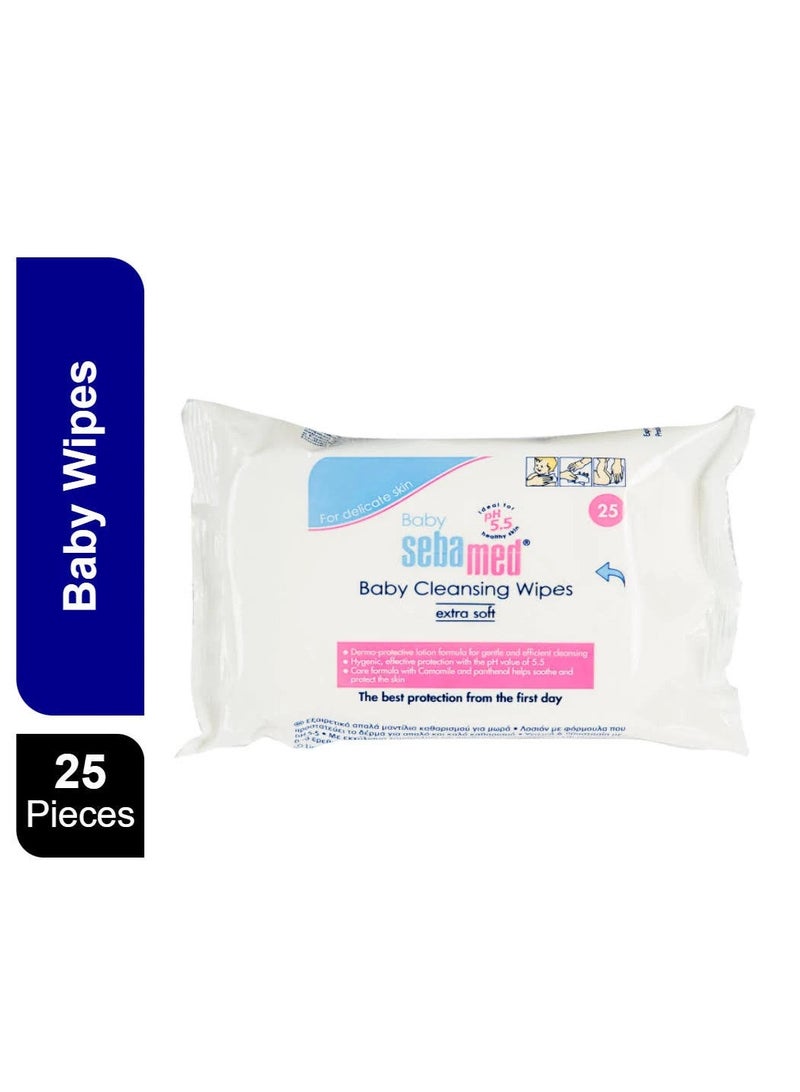 Sebamed Baby Cleansing Wet Wipes 25 Pcs Pack